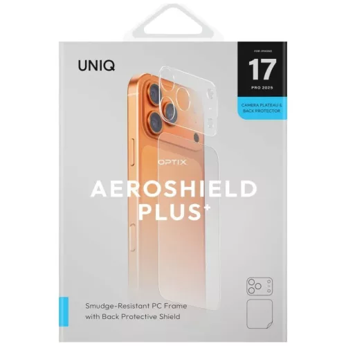 iPhone 17 Pro UNIQ Optix Aeroshield+ kamera modul és hátlap védő �-8886463697351 6 kép