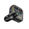 Blavec FM Transmitter Flash TR-01 MP3, Bluetooth - 2xUSB + Type C - PD 36W QC3.0 18W (TFMFTR01-B) fekete