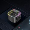 Blavec FM Transmitter Flash TR-02 MP3, Bluetooth - USB + Type C - PD 3-5900217445258 4 kép