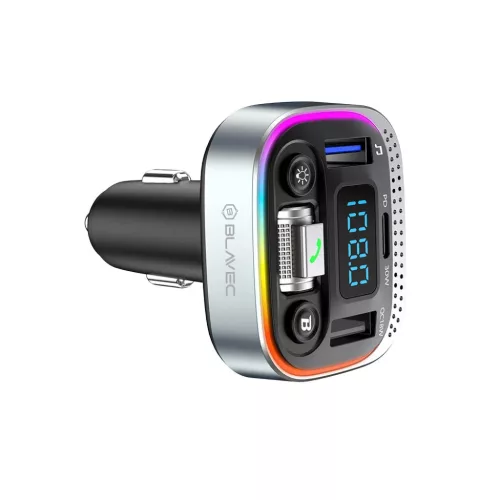 Blavec FM Transmitter Flash TR-04 MP3, Bluetooth - 2xUSB + Type C - QC-5900217445272 2 kép