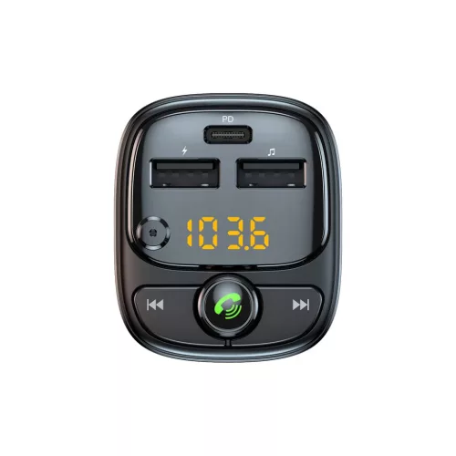 Blavec FM Transmitter Flash TR-06 MP3, Bluetooth - 2xUSB + Type C - PD-5900217495222 3 kép