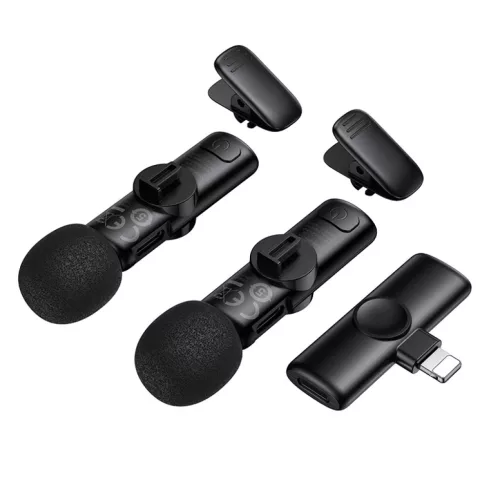 Borofone Lavalier vezeték nélküli mikrofon BFK16A Winner Lightning -6941991126505 6 kép
