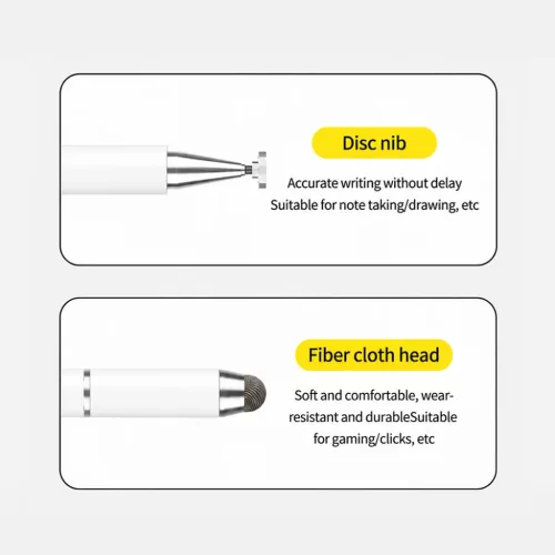 Blavec Passive Stylus Pen BPS-02 Universal 2 az 1-ben (BPS02-UW) fehé-5900217505167 3 kép