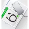 Ugreen USB 3.0 - USB 3.0 toldó kábel 1.5m fekete (US129 30126)-6957303831265 7 kép