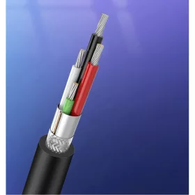 Ugreen US135 USB-A - USB-B nyomtató kábel 1.5m fekete (US135 10350)-6957303813506 2 kép