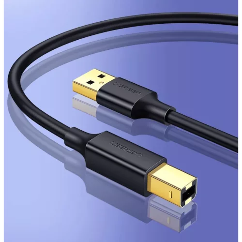 Ugreen US135 USB-A - USB-B nyomtató kábel 1.5m fekete (US135 10350)-6957303813506 4 kép