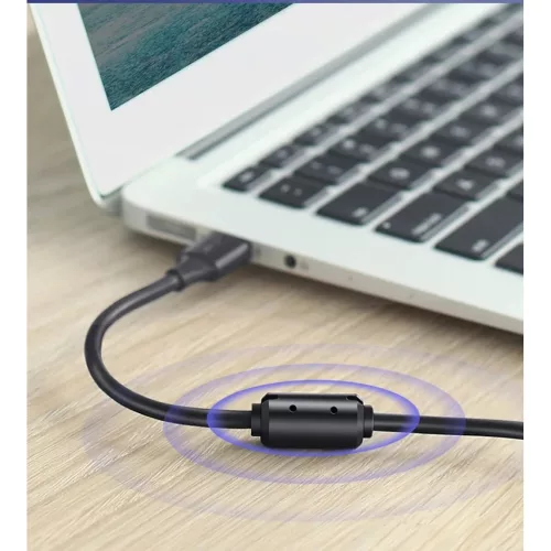 Ugreen US135 USB-A - USB-B nyomtató kábel 1.5m fekete (US135 10350)-6957303813506 6 kép