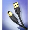 Ugreen US135 USB-A - USB-B nyomtató kábel 1.5m fekete (US135 10350)-6957303813506 7 kép