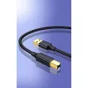 Ugreen USB-A - USB-B nyomtató kábel 1m fekete US135-6957303828463 3 kép