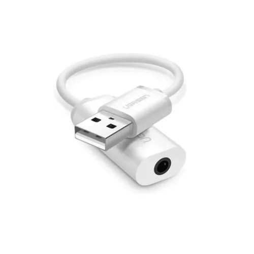UGREEN US206 Audio átalakító, adapter USB - Mini audio Jack 3.5mm A-6957303837120 2 kép
