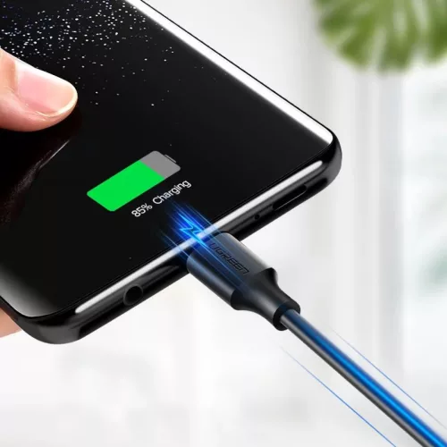 Ugreen USB - USB Type-C kábel 480Mbps 3A kábel 1m fehér (US287 6012-6957303861217 3 kép