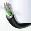 Ugreen USB - USB Type-C kábel 480Mbps 3A kábel 1m fehér (US287 6012-6957303861217 10 kép
