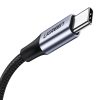 Ugreen USB-USB-C QC3.0 kábel 0.25 m (fekete)-6957303861248 1 kép