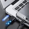 Ugreen USB - micro USB adat és töltő kábel 2.4A 480Mbps 1.5m feket-6957303861378 4 kép