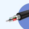 Ugreen USB - micro USB adat és töltő kábel 2.4A 480Mbps 1.5m feket-6957303861378 6 kép