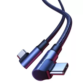 Ugreen Elbow Nylon harisnyázott USB Type C - USB Type C kábel dönt�-6957303876969 2 kép