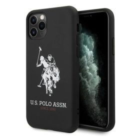   U.S. POLO ASSN. Silicone Collection USHCN65SLHRBK tok iPhone 11 Pro Max fekete