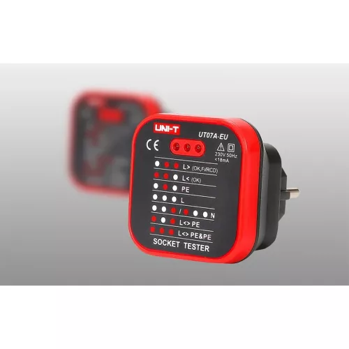UNI-T UT07A-EU konnektor tesztelő készülék-6935750507261 5 kép