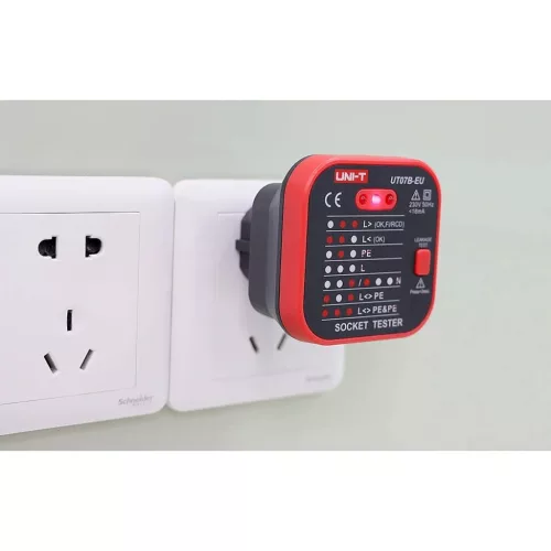 UNI-T Socket Tester UT07B-EU-6935750507278 3 kép