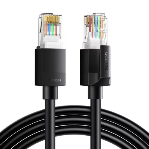 Ugreen Cat6A UTP Ethernet hálózati kábel 1,5m - Fekete-6941876251568 9 kép