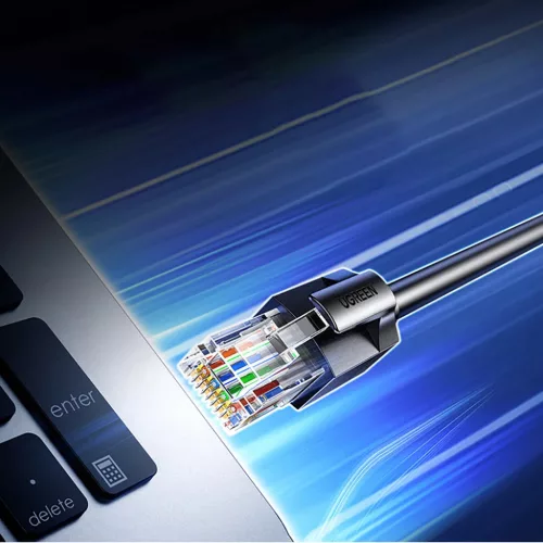 Ugreen Cat6A UTP 3m Ethernet kábel - Fekete-6941876251582 3 kép