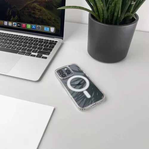  Samsung Galaxy A56 5G Átlátszó Ultra Clear MagSafe Tok-5907769376269 3 kép