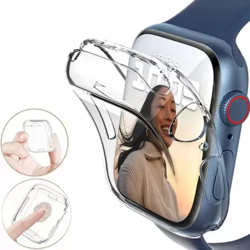 Ultra Clear óra tok Apple Watch 42mm (Series 10) - Átlátszó-5907769379161 2 kép