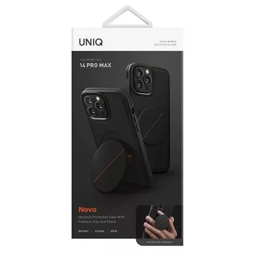 Uniq Novo tok iPhone 14 Pro Max - fekete-8886463683064 8 kép
