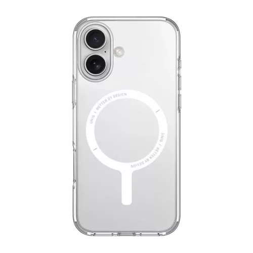 Uniq Clario iPhone 16 6.1" Magclick töltő tok átlátszó/lucent cle-8886463689509 2 kép