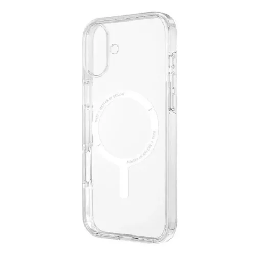 Uniq Clario iPhone 16 6.1" Magclick töltő tok átlátszó/lucent cle-8886463689509 3 kép