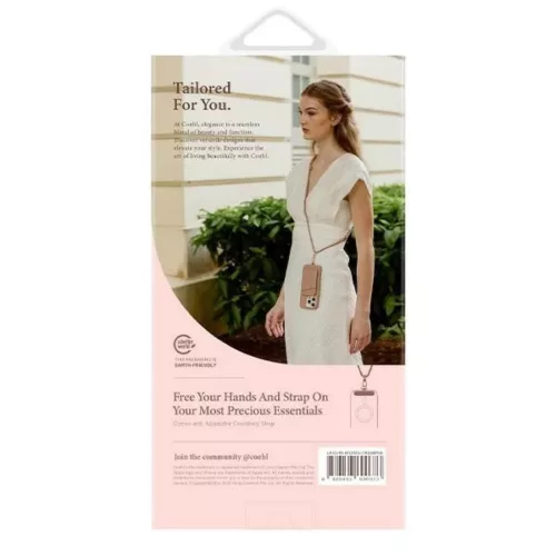 Uniq Coehl Creme iPhone 16 Pro Max 6.9" Mágneses Töltés pink/ballet-8886463690673 3 kép