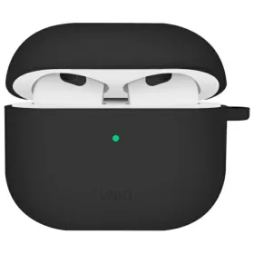 Uniq Nexo AirPods 4 + Ear Hooks szilikon tok - fekete-8886463691342 1 kép