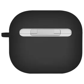 Uniq Nexo AirPods 4 + Ear Hooks szilikon tok - fekete-8886463691342 2 kép