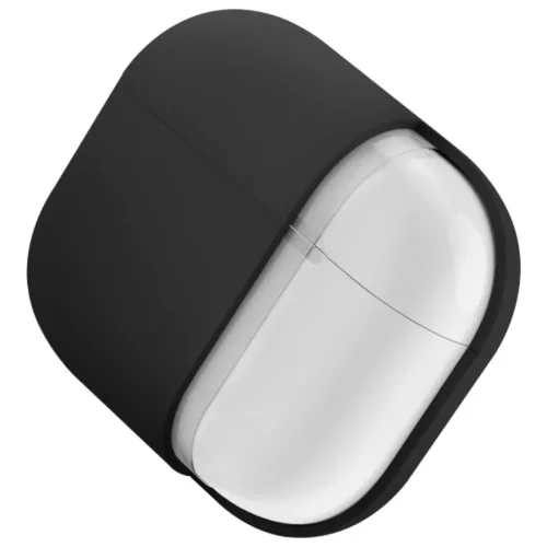 Uniq Nexo AirPods 4 + Ear Hooks szilikon tok - fekete-8886463691342 5 kép