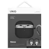 Uniq Nexo AirPods 4 + Ear Hooks szilikon tok - fekete-8886463691342 8 kép