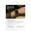 Uniq Voute edzett üveg tok Apple Watch Ultra 49mm - Fekete tok-8886463691977 5 kép