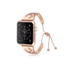 Apple Watch 3/4/5/6/7/8/SE (38/40/41mm) karkötő formájú V2 fém ó- 1 kép