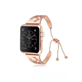 Apple Watch 3/4/5/6/7/8/SE (38/40/41mm) karkötő formájú V2 fém ó- 1 kép