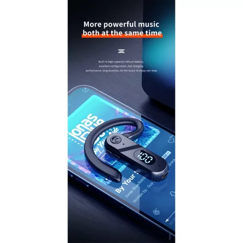 V28 Bluetooth Headset 5.2, vezeték nélküli fülhallgató- 4 kép
