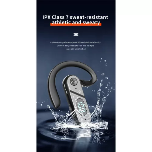 V28 Bluetooth Headset 5.2, vezeték nélküli fülhallgató- 6 kép