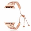 Apple Watch 3/4/5/6/7/8/SE (38/40/41mm) karkötő formájú V2 fém ó- 2 kép