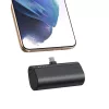 Powerbank Veger W0556/V0556 5000mAh 20W 3A PD QC3.0 USB-C - fekete