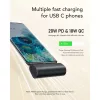 Powerbank Veger W0556/V0556 5000mAh 20W 3A PD QC3.0 USB-C - fekete-6970453555041 3 kép