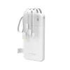 Wozinsky W11-W 10000mAh 10W Powerbank beépített kábelekkel és zseb-5907769388088 1 kép