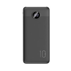   Powerbank Veger L10S (W1105PD) 10000mAh 20W 2A PD QC3.0 - fekete