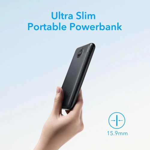 Powerbank Veger L10S (W1105PD) 10000mAh 20W 2A PD QC3.0 - fekete-6977525750021 6 kép
