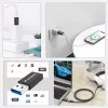Wozinsky WAAC-01 USB-A - USB-C OTG Adapter - Fekete-5907769378980 2 kép