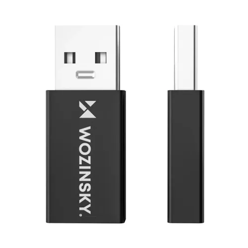 Wozinsky WAAC-01 USB-A - USB-C OTG Adapter - Fekete-5907769378980 4 kép