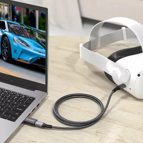 Wozinsky WAAC-01 USB-A - USB-C OTG Adapter - Fekete-5907769378980 9 kép