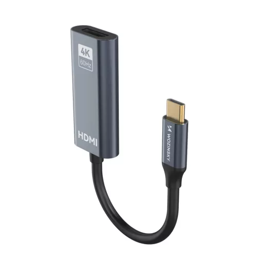 Wozinsky WACH-01 USB-C - HDMI 4K 60Hz Adapter - Fekete-5907769378904 2 kép